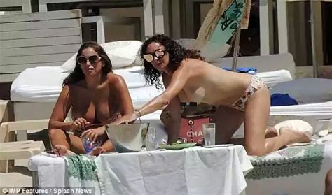 Boris Becker S Wife Lilly Goes Topless In Ibiza Photo Celebrities Nigeria