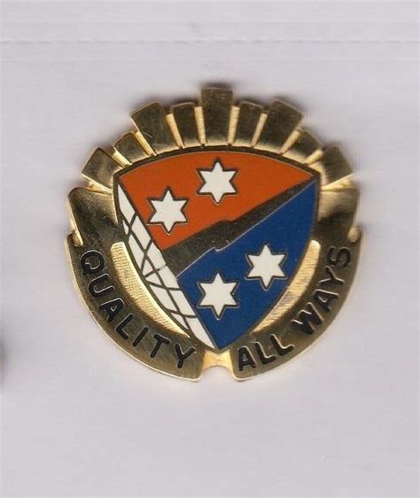 Us Army 369th Signal Battalion Crest Dui Badge P 23 Ebay