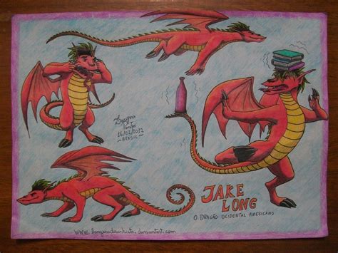 Jake Long The American Dragon By Laryssadesenhista On Deviantart