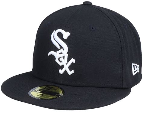 Chicago White Sox Authentic On Field 59fifty Black Fitted New Era Cap Uk