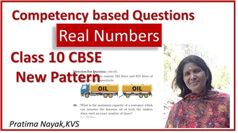 Competency Based Questions With Solutions Real Numbers Class Cbse Mathematics