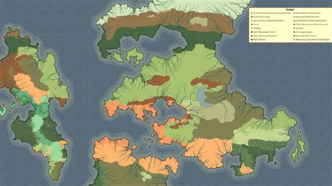 Just Laid Out The Biomes For My World Map Not Focused On Realism So