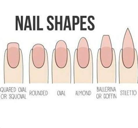 These Are Some Of The Different Nail Shapes To Ask For Know What You