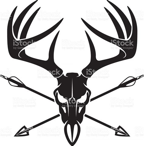 Deer With Antlers Drawing Free Download On Clipartmag