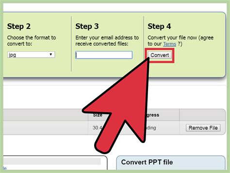 The user can specify a list of files or an entire folder to be processed. How to Convert Powerpoint to Jpeg: 11 Steps (with Pictures)