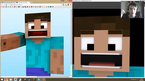 Adding Minecraft Steves Face In 3ds Max