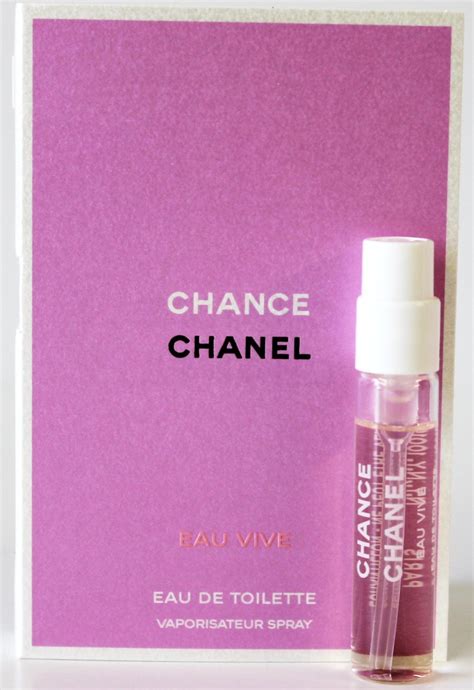 Chanel Chance Eau Vive Edt 06oz 2ml Perfume Spray Mini Sample Vial Women
