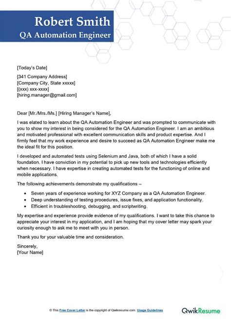 Production Supervisor Cover Letter Examples Qwikresume