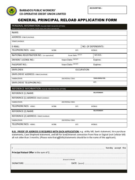 Barbados Public Workers Credit Union Forms Fill Out And Sign Online Dochub