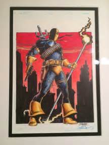 Deathstroke By George Perez Colored By Laura Martin In Matt Ushers