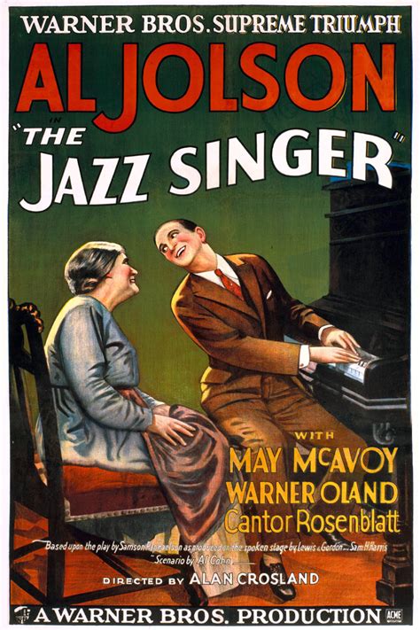 The Jazz Singer 1927 Details And Credits Metacritic
