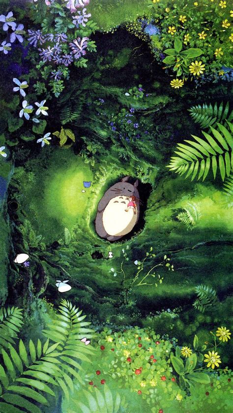 Mon Voisin Totoro Daprès Hayao Miyazaki Art Studio Ghibli Studio