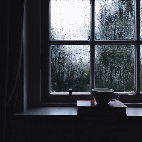 Slow Living Intentions For 2018 Rain Window Window Photography