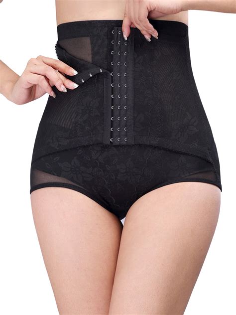 Women S Ultra Firm High Waist Control Panties Shaping Brief Waist Cincher Shapewear Girdle Belly