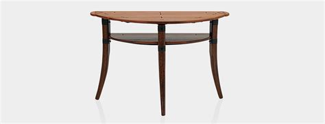 Today, half circle coffee tables becoming an important part to be able to harmonize and balance relating to style, theme and furnishings, as a result everybody having fun with the home also becoming cheerful. Half Circle hall table - PACIFIC GREEN FURNITURE : Exotic ...