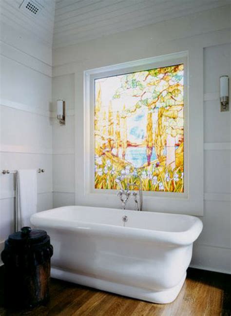 7 Creative High Privacy Bathroom Window Ideas So You Wont Be Putting