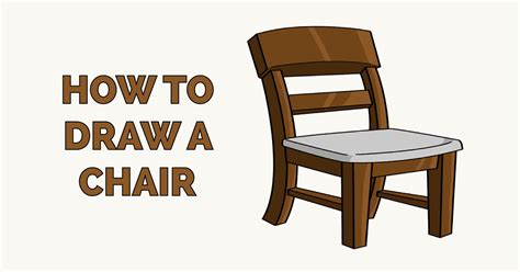 How To Draw A Chair Really Easy Drawing Tutorial