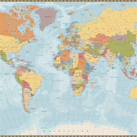Detail Peta Dunia Lengkap Dengan Nama Negara Koleksi Nomer