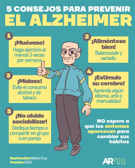 5 Consejos Para Prevenir El Alzheimer