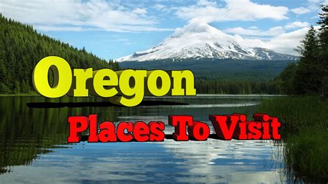 Best Places To Visit In Oregon Travel Video In 4k Ultra Hd Youtube