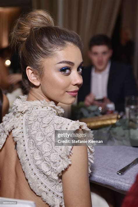 actress sarah hyland attends elle s 6th annual women in television news photo getty images