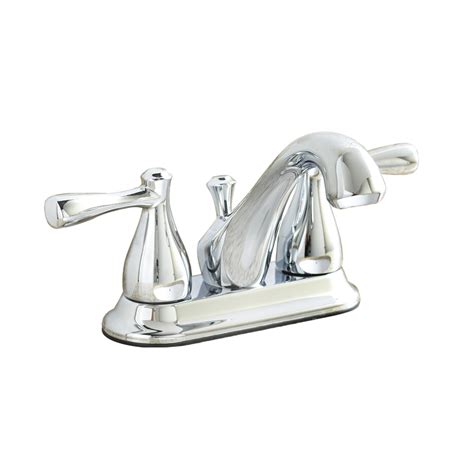 How people usually select a faucet ? Shop AquaSource Kirkmont Chrome 2-Handle 4-In Centerset ...