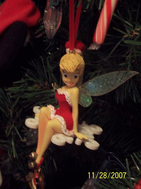 Tinkerbell On Our Disney Tree Tinkerbell Ornament Disney Christmas
