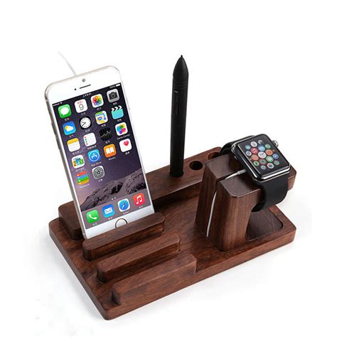 Free Shipping Bamboo Design Multifunction Phone Stand