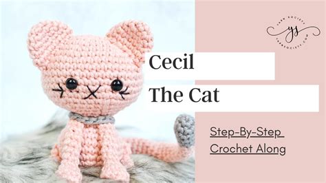 How To Crochet An Amigurumi Cat Crochet Along Step By Step