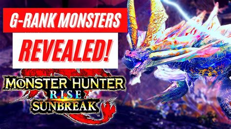 2 New Monsters Free Title Update 5 Monster Hunter Rise Sunbreak
