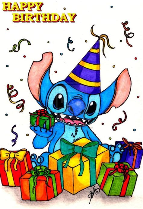 Lilo En Stitch Lilo And Stitch Drawings Lilo And Stitch Quotes Disney Stitch Birthday Wishes