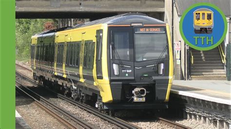 Trains At Moreton Mersey Youtube