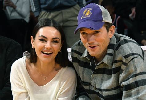Mila Kunis And Ashton Kutcher Share A Home Office And Drive Each Other