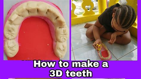 How To Make A 3d Teeth Youtube