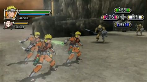 Naruto Shippuden Dragon Blade Chronicles لعبة Wii ~ Game Psp