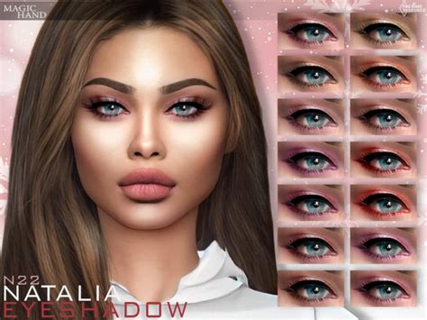 Natalia Eyeshadow N22 The Sims 4 Catalog