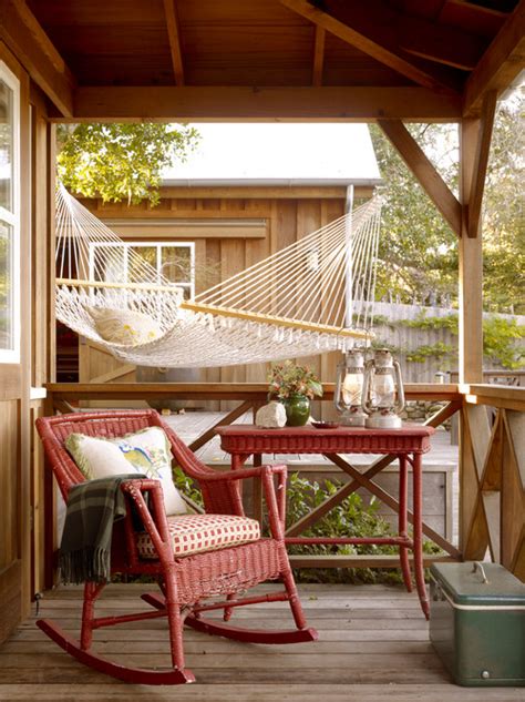 As time goes by, rocking seats made popular on the inside too. Rocking Chairs for the Front Porch - Town & Country Living
