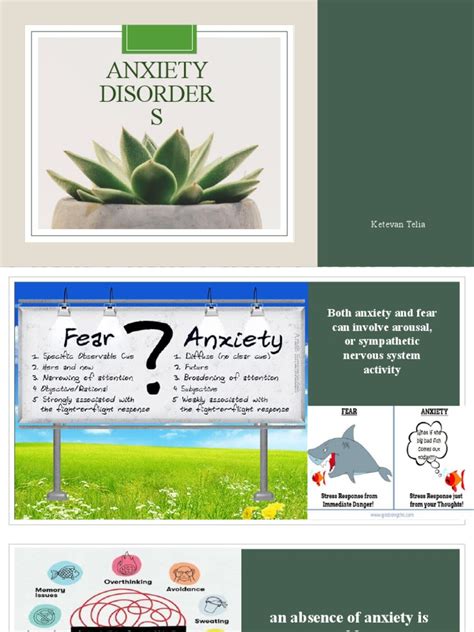 Anxiety Disorders Theme 4 Pdf Generalized Anxiety Disorder Anxiety