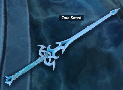 Zora Sword The Botw Art Reference Collective
