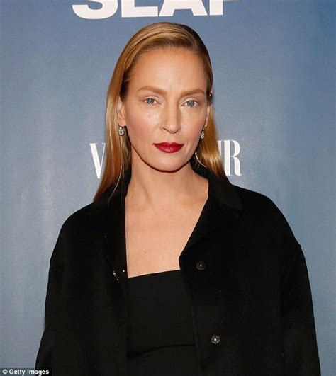 What Has Uma Thurman Done To Her Face Daily Mail Online