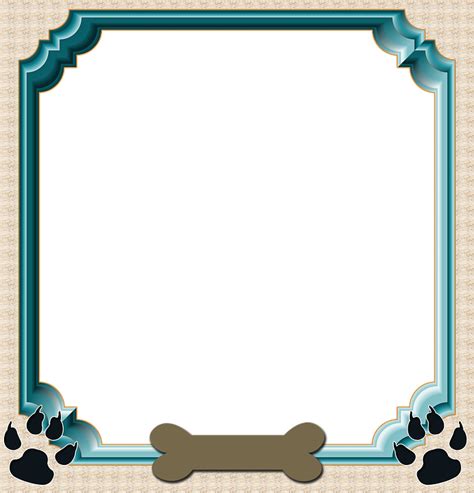 Download Frame Scrapbook Dog Frame Royalty Free Stock Illustration