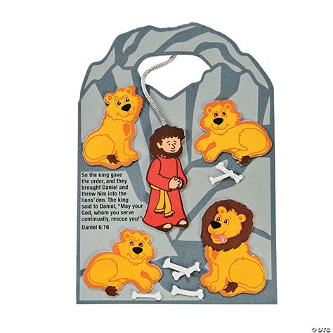 Daniel Cast To The Lions Den Craft Kit Oriental Trading