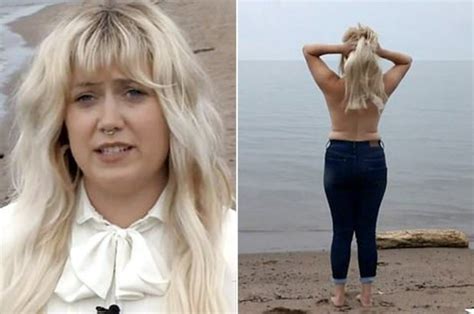 Topless Woman Ordered To Cover Up At Beach Vows To Keep