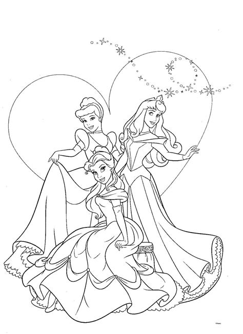 Dibujos De Princesas Disney Para Colorear E Imprimir Gratis Kulturaupice