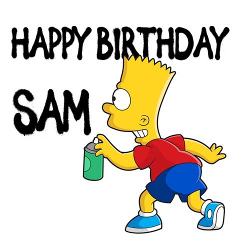 Topo 52 Imagem Bart Simpson Happy Birthday Images Vn