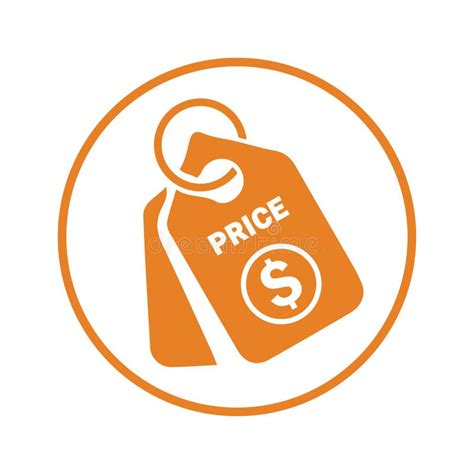 Price Tag Icon Retail Sale Promotion Stock Illustration