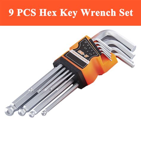 9 Pcs Allen Wrench Set Original Wrench Tools Set Hex Key Allen Wrench