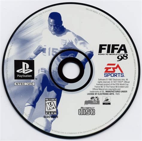 Fifa Road To World Cup 98 Cover Or Packaging Material Mobygames