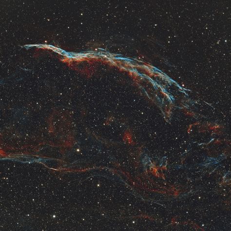 Ngc 6960 Witchs Broom Nebula Głęboki Kosmos Ds Astropolis