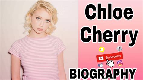 Chloe Cherry Biography Beauty Model Youtube